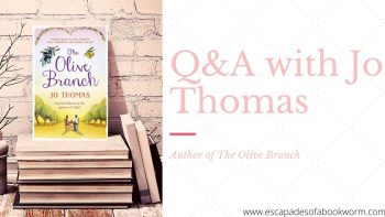 Guest Post: Q&A with Jo Thomas, author of The Olive Branch