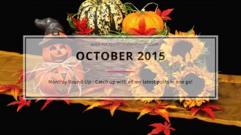 Monthly Round-up! October 2015