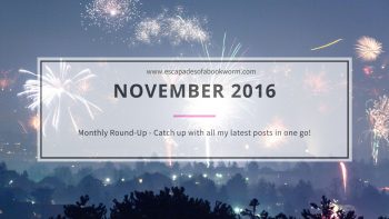 Monthly Round-up! November 2016