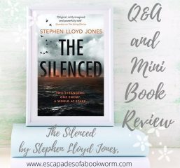 Blog Tour: Mini Review & Q&A with Stephen Lloyd Jones, author of The Silenced