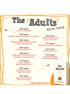 The Adults by Caroline Hulse BLOG TOUR