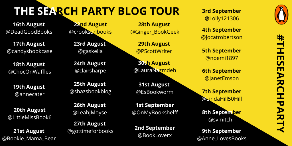 The Search Party blog tour
